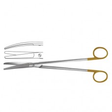 TC Wertheim Gynecological Scissor Curved Stainless Steel, 35 cm - 14"